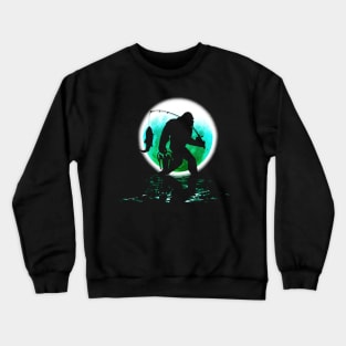 Bigfoot Fishing Crewneck Sweatshirt